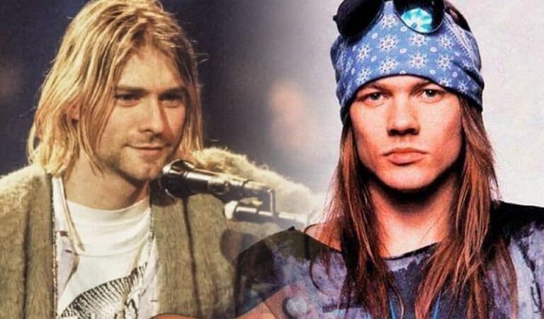 Kurt Cobain no quería tocar con Guns N’ Roses