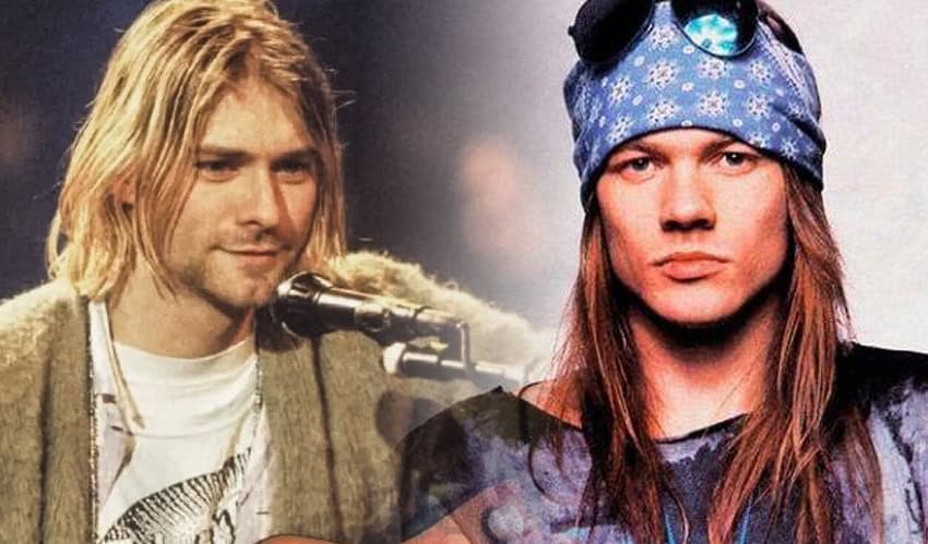 Kurt Cobain no quería tocar con Guns N' Roses